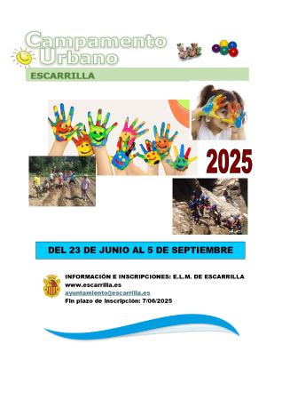Imagen Campamento urbano de Escarrilla