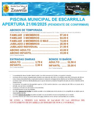 Imagen Piscina 2025