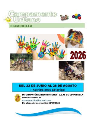 Imagen Campamento urbano de Escarrilla